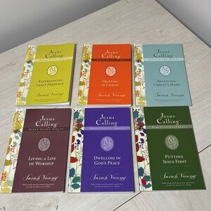 Jesus Calling PB Bible Study Series Christian Devotional Books 1 2 3 4 7 8 Young